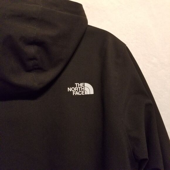 The North Face Mens Large Coat Apex Elevation Jacket Black Zip Pockets Windproof - Picture 11 of 13